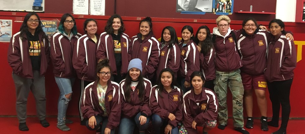 El Modena Girls Varsity Wrestling (2018 2019) Blast Athletics
