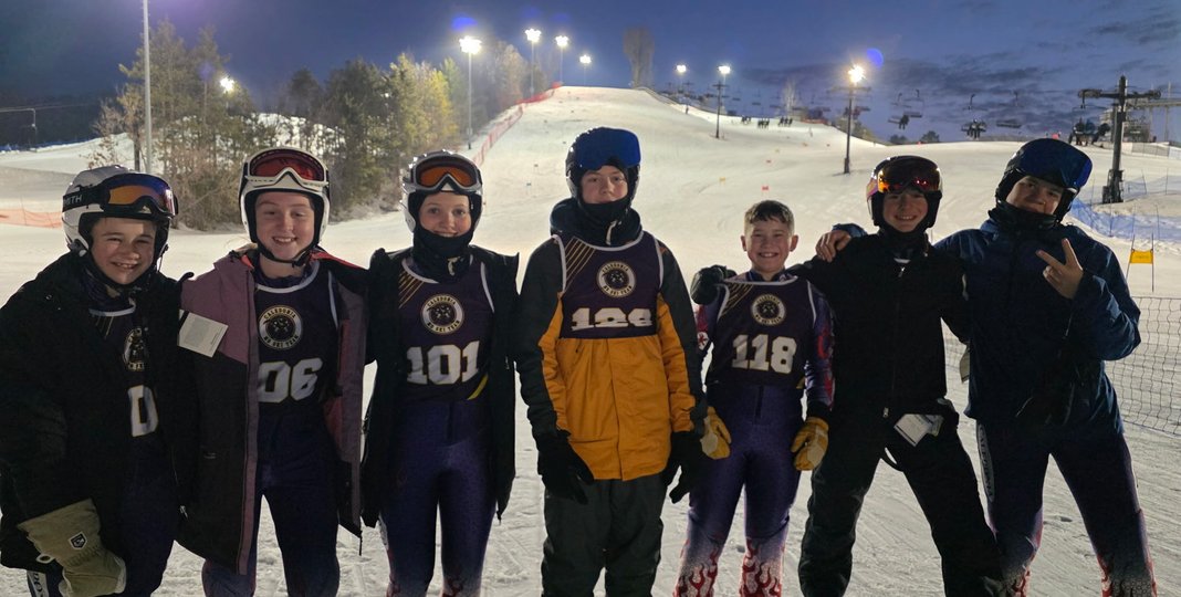 Incredible Night of racing for the Middle School Team
